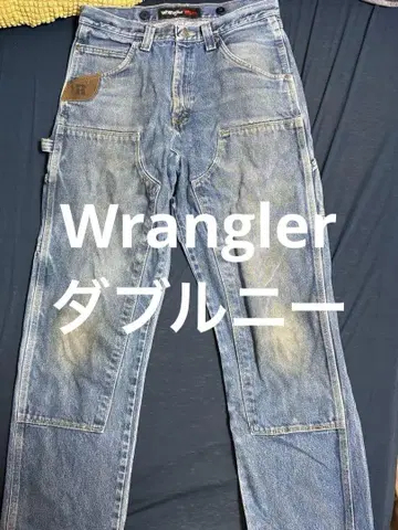 Wrangler 더블니 랭글러 RIGGS 데님 W32 L34