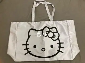 Open yy Hello kitty 헬로키티 에코백 실버