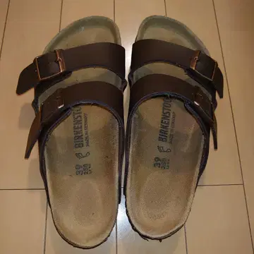 BIRKENSTOCK 브라운 샌들 39 25.0