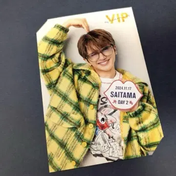 Nissy VIP 굿즈 비주얼 카드 (사이타마)