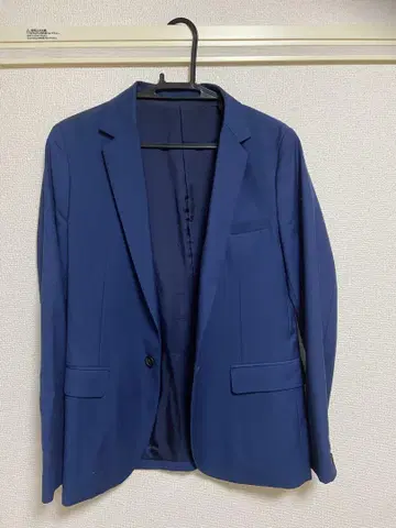 네이비 테일러드 자켓