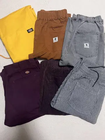 ELEMENT Dickies 치노 팬츠 워크 팬츠