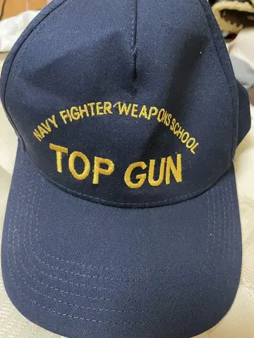 TOP GUN 캡 NAVY FIGHTER WEAPONS SCHOOL