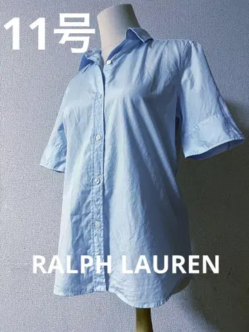 새상품급 빈티지 RALPH LAUREN 스카이블루 셔츠 반팔 11호