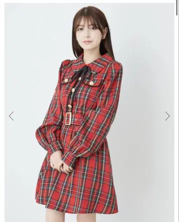 Ank Rouge 파이핑 원피스