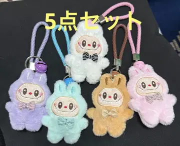 라부부 키링 스트랩 5세트