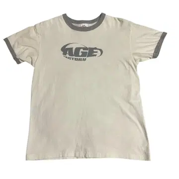 Age Factory 링거 티셔츠 L 사이즈