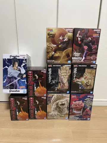 NARUTO 피규어 세트 10체 아카츠키