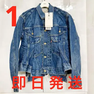 1 Levi's sacai 여성 데님 재킷 BLUE