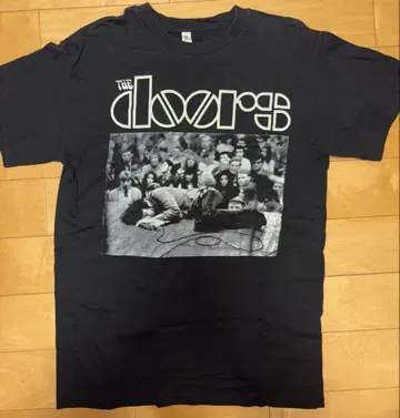 The Doors 프린트 티셔츠 블랙