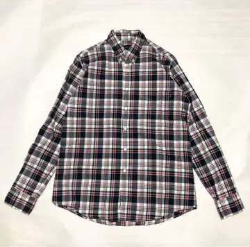 [새상품급] GENERALSUPPLY 쉽스 체크 버튼다운 셔츠 S BD