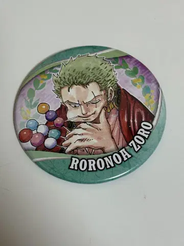 ONE PIECE 컬렉션 캔뱃지 Spring 로로노아 조로