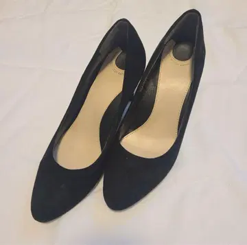 블랙 스웨이드 하이힐 24.0cm RANDA 결혼식 2차 모임 신발