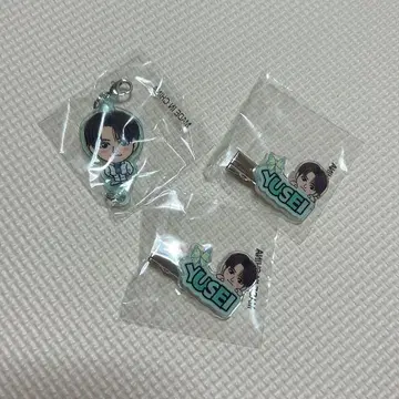 FANTASTICS 야기 유세이 헤어 클립 아크릴 참