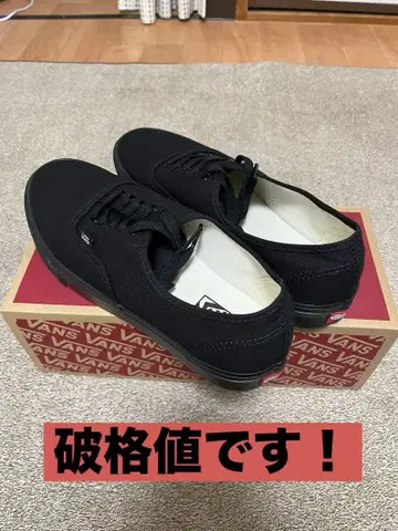 VANS authentic 29cm (US 11.0) BLACK
