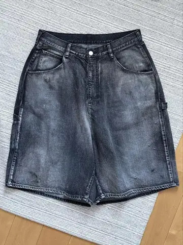 ANCELLM / Denim Shorts / size 2 / Black
