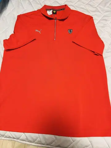 푸마 x FERRARI 콜라보 피케 셔츠 L