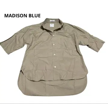 매디슨 블루 J BRADLEY SHIRT 슬리브 빅 셔츠