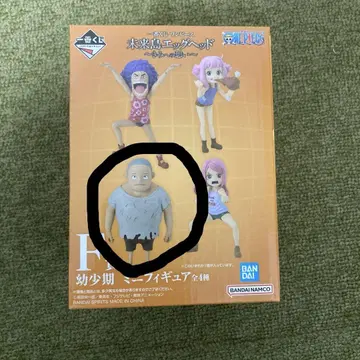 원피스 제일복권 너를 향한 마음 F상 어린 시절 미니 피규어 곰 덤 포함