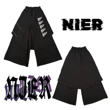 MEN 플랩 부착 초BIG SILHOUETTE WIDE PANTS