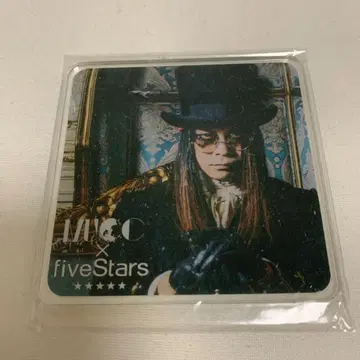 미개봉 새상품 레어 fiveStars x MUCC 타츠로 코스터