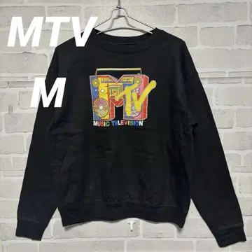 [ 레어 상품 ] MTV 맨투맨 여성 M 그레이 USA 구제 의류