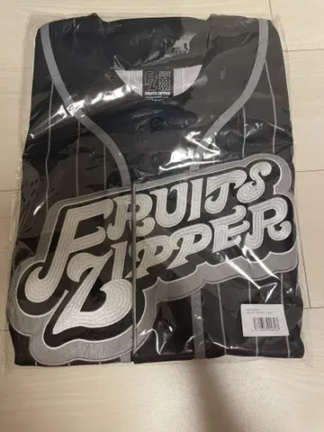 FRUITS ZIPPER 최애 어필 유니폼 블랙