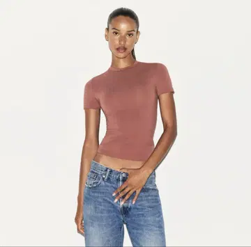 [ SKIMS ] cotton jersey T-SHIRT