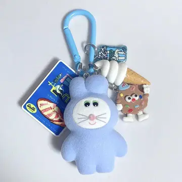 자라자라 키링 자라자라 가챠가챠  스카이블루
