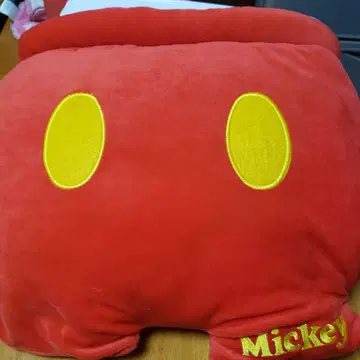 미키마우스 바지 쿠션