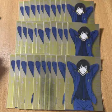 블루 록 전시회 메탈 엽서 바치라 메구루