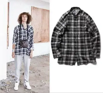 nonnative x pilgrim TOURIST LONG SHIRT