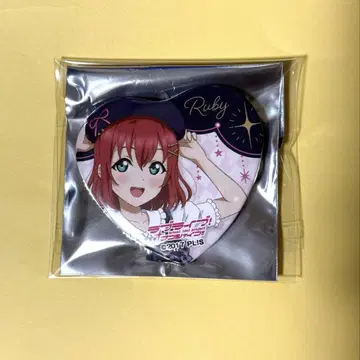 러브라이브 Aqours 쿠로사와 루비 캔뱃지 돈키