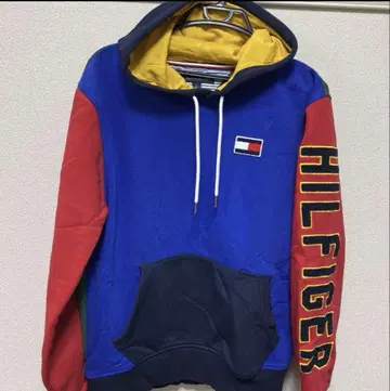 TOMMY HILFIGER 크레이지 패턴 후드티