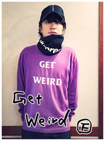 Fukase 착용 ANTI SOCIAL SOCIAL CLUB 니트