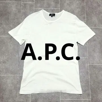 새상품급 A.P.C. 아페쎄 티셔츠 무지 프랑스제