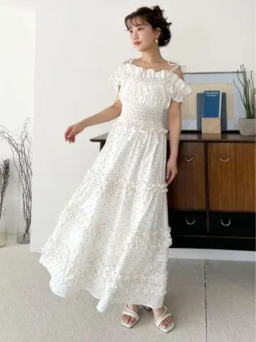 LILY BROWN 메니 프릴 캉캉 스커트