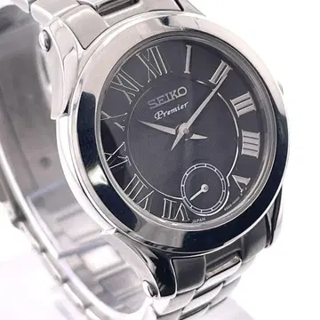 [작동] SEIKO premier 손목시계 스몰 세컨드 로만 남성용