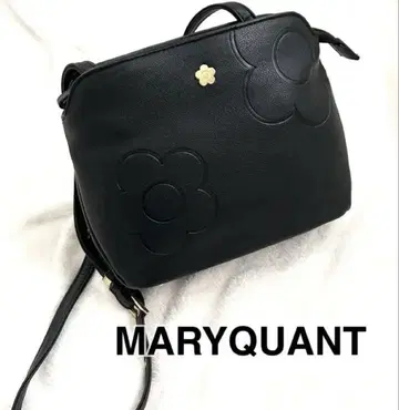 새상품 MARY QUANT 마리콴트 쁘띠 메탈 데이지 숄더백