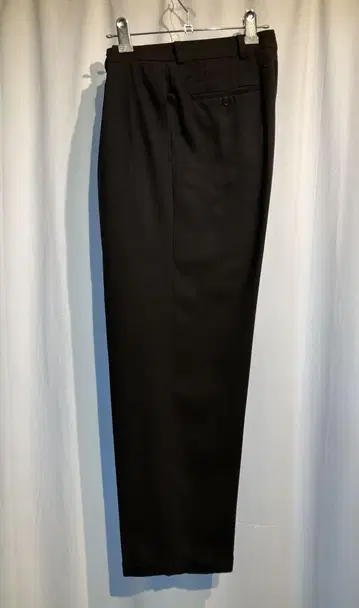 00's [ perry ellis ] 2턱 슬랙스 블랙