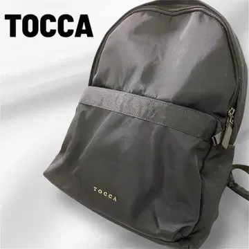 TOCCA 토카 백팩 블랙 나일론 리본 포함 출퇴근 통학 A4 수납