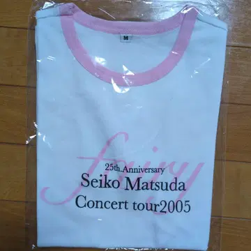 마츠다 세이코 25주년 콘서트 티셔츠 M 사이즈