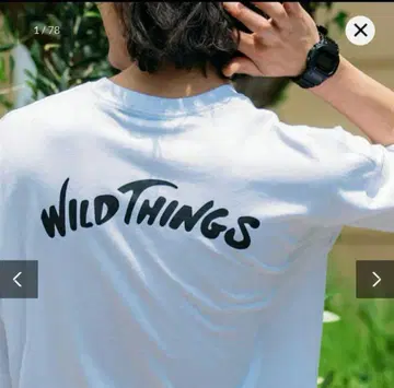 WILD THINGS 화이트 티셔츠