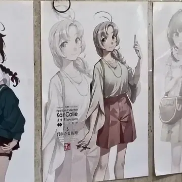 칸코레 B2 포스터 키누가사 쿠레 칸코레전