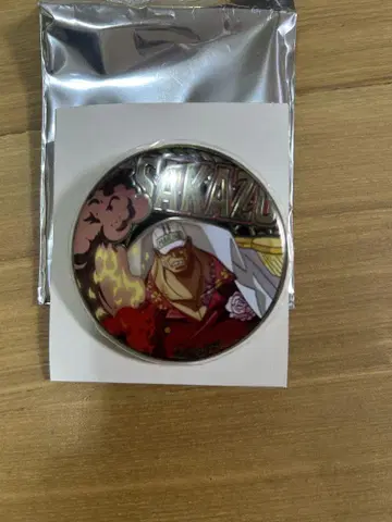원피스 ONE PIECE 무기와라 스토어 캔뱃지 사카즈키