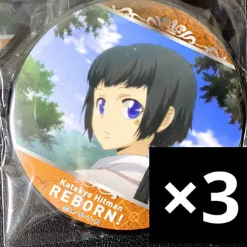 가정교사 히트맨 REBORN! 트레이딩 캔뱃지 BOX 3 유니 3개