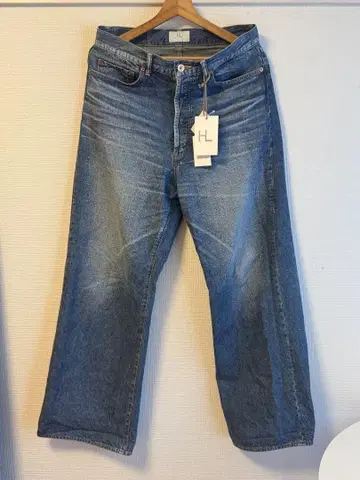 택 포함 새상품급 [HERILL / 헤릴] NEPDENIM 와이드 팬츠