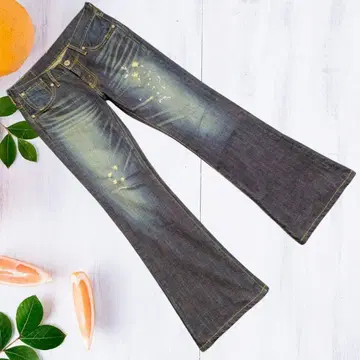 리바이스 청바지 G빵 부츠컷 플레어 데님 벨보텀풍 L