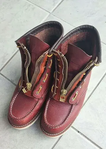 Red Wing 9106 US 9 지퍼 유닛 세트 레드윙