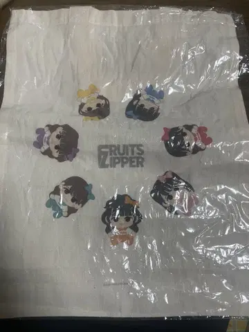 후르츠 지퍼 토트백